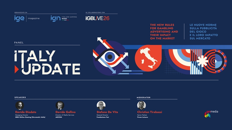 Nuove regole sulla pubblicità per il gioco in Italia: all’Igb Live Londra un panel dedicato