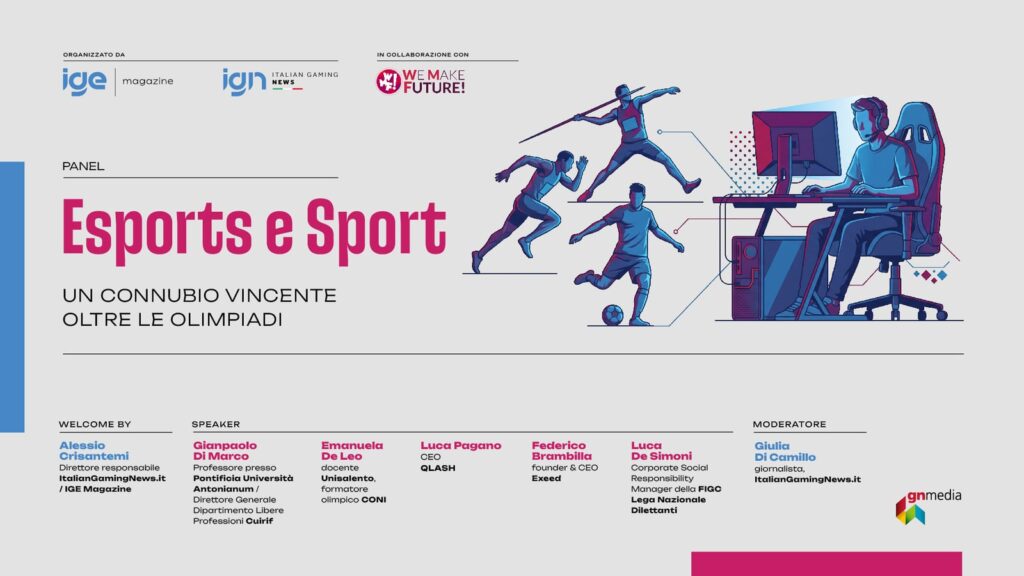 Esports e formazione olimpica al centro del panel WMF di Bologna
