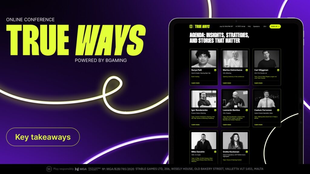 BGaming hosts second True Ways online conference