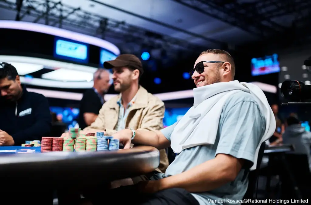 Main Event Ept Barcellona 2026: Manuel Ferrari on fire, è lui il chip leader a fine Day 5