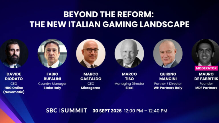All’Sbc Summit di Lisbona il panel ‘Oltre la riforma: il nuovo panorama del gaming italiano’