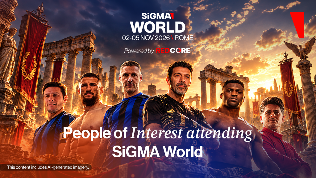 SiGMA World 2026: imprenditori, grandi nomi e stelle dello sport in arrivo a Roma