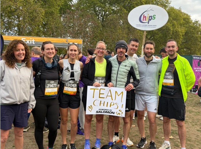 Industry turns out in force as 130 runners and golfers raise £50.000 for the Chips charity