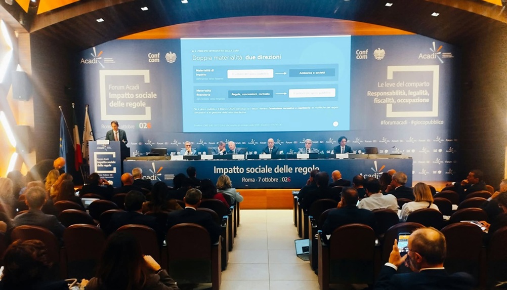 Forum Acadi 2026, le associazioni: ‘Tecnologia e regole al servizio di operatori e giocatori’