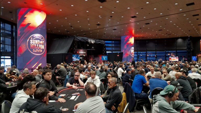 Montepremi oltre 1,1 milioni: il Sunday Million Live arriva al Day 2